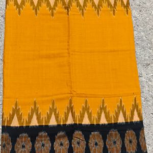 Handloom yellow black gamcha(5 hath)